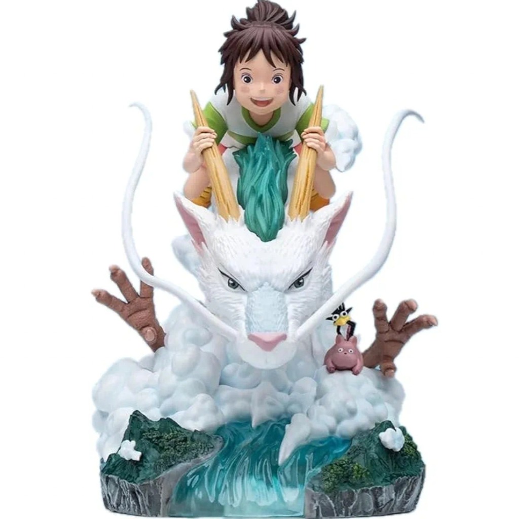 فیگور چیهیرو و هامو انیمه شهر اشباح Spirited away ارتفاع 15cm