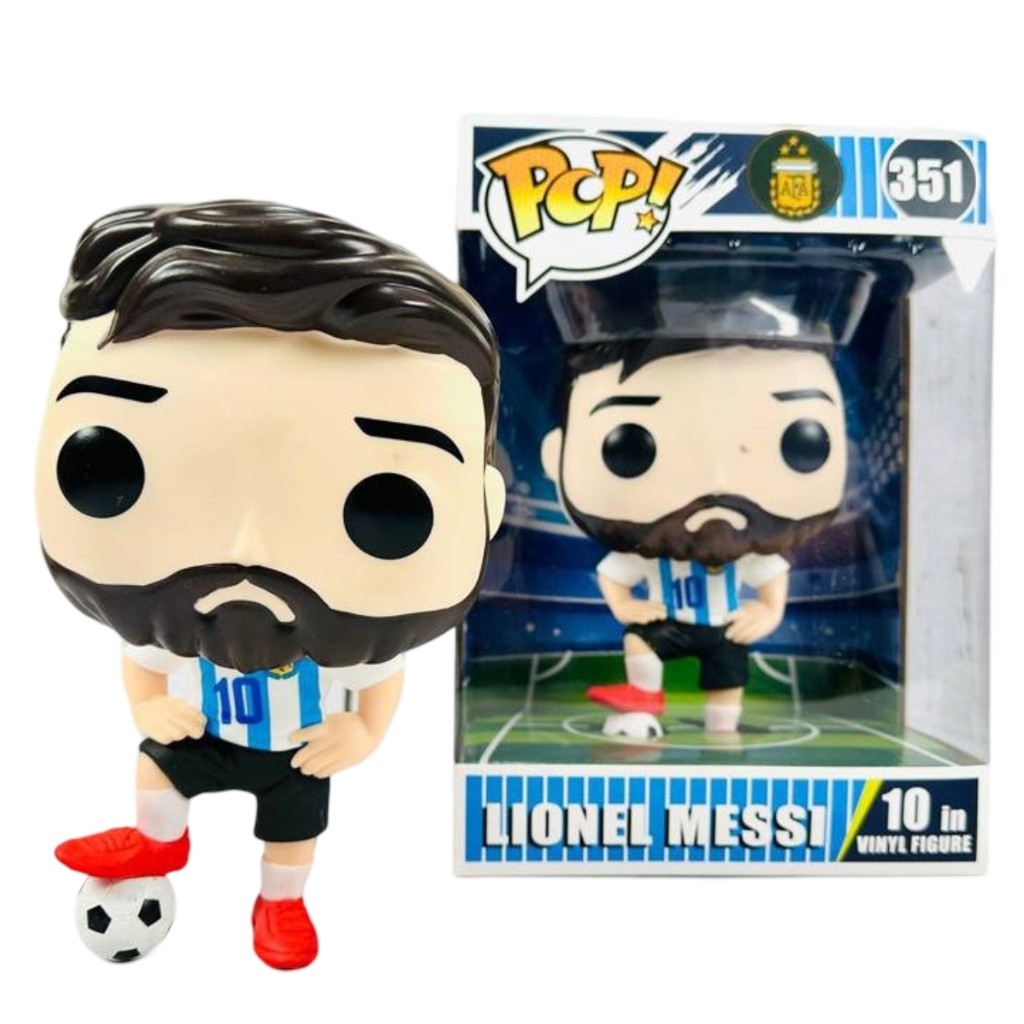 فیگور مدل فانکو پاپ بزرگ طرح لیونل مسی کیت آرژانتین Funko pop messi