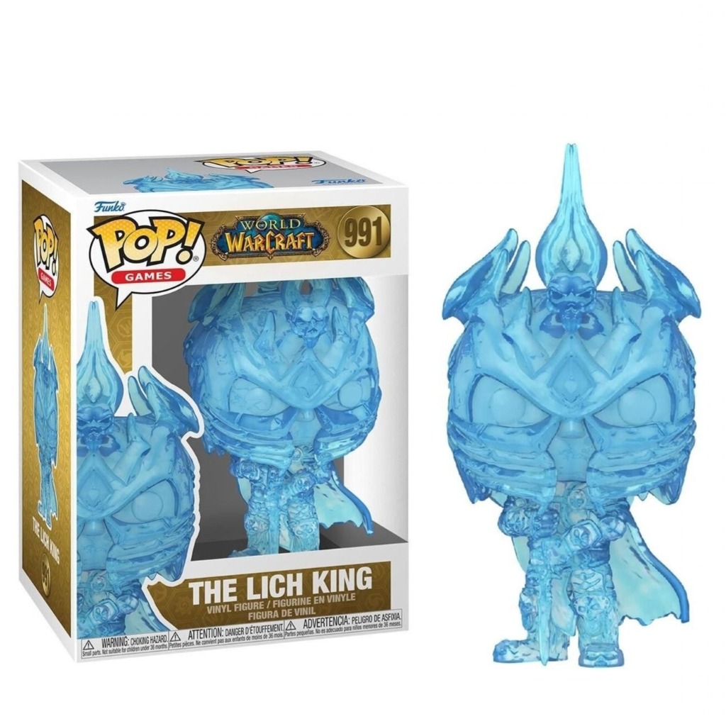 فیگور اورجینال فانکو پاپ لیچ کینگ وارکرافت 991 World of Warcraft - The Lich King Funko pop
