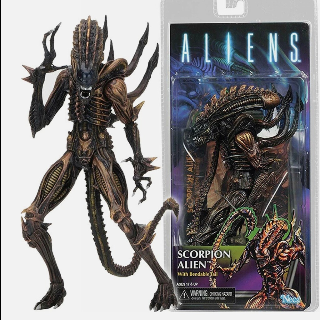 اکشن فیگور الین Scorpion alien برند نکا Neca کد 51669 بیگانه آلین