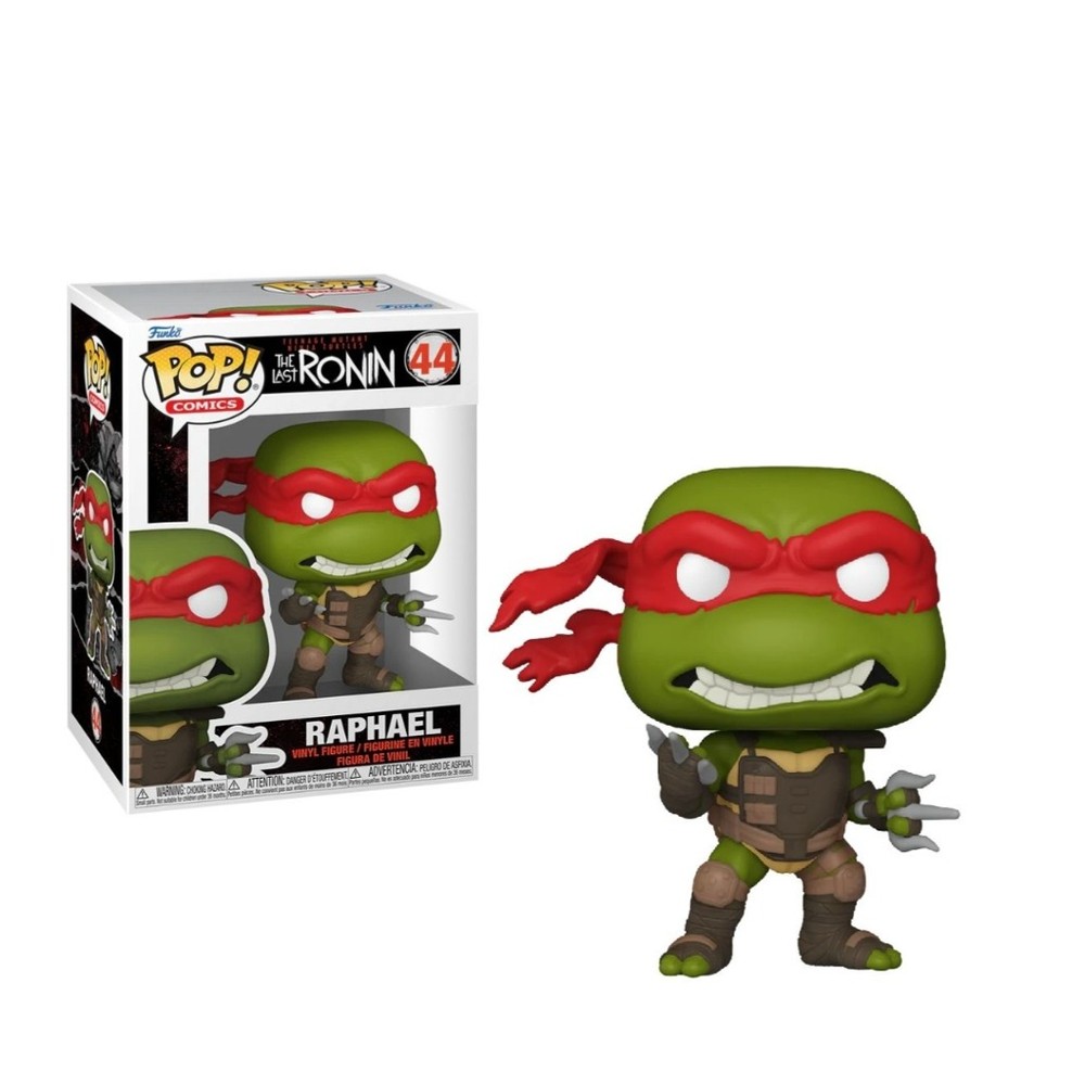 فیگور اورجینال فانکو پاپ رافائل لاک پشت های نینجا کد 44|Raphael the last Ronin Funko pop