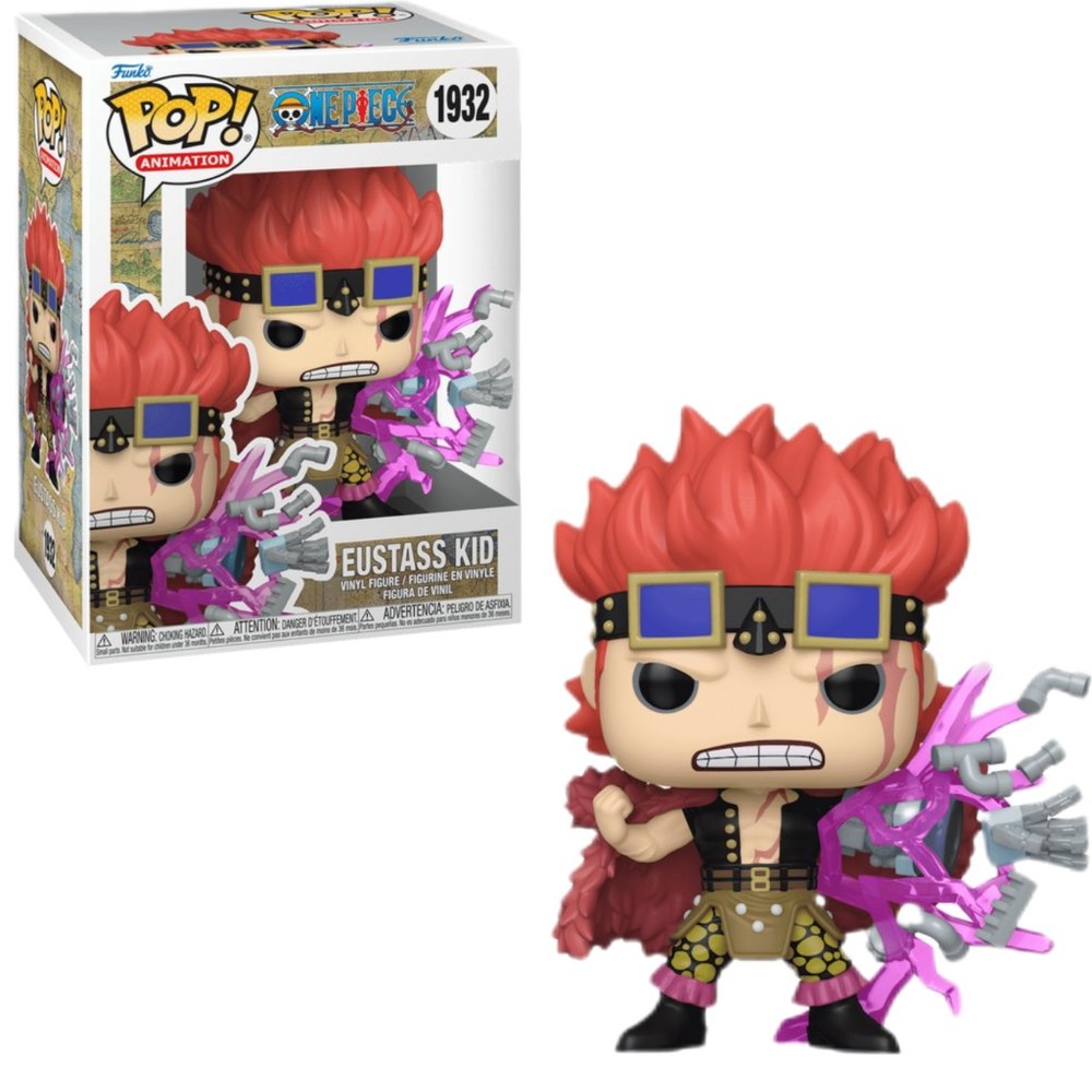 فیگور اورجینال فانکو پاپ شخصیت یوستان کید وان پیس کد 1932| Eustass Kid ONE PIECE Funko pop