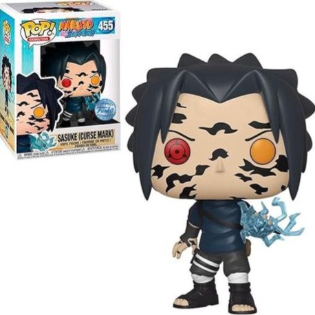 فیگور اورجینال فانکو پاپ شخصیت ساسکه اوچیها انیمه ناروتو کد 455| Sasuke Uchiha _Naruto Funko pop