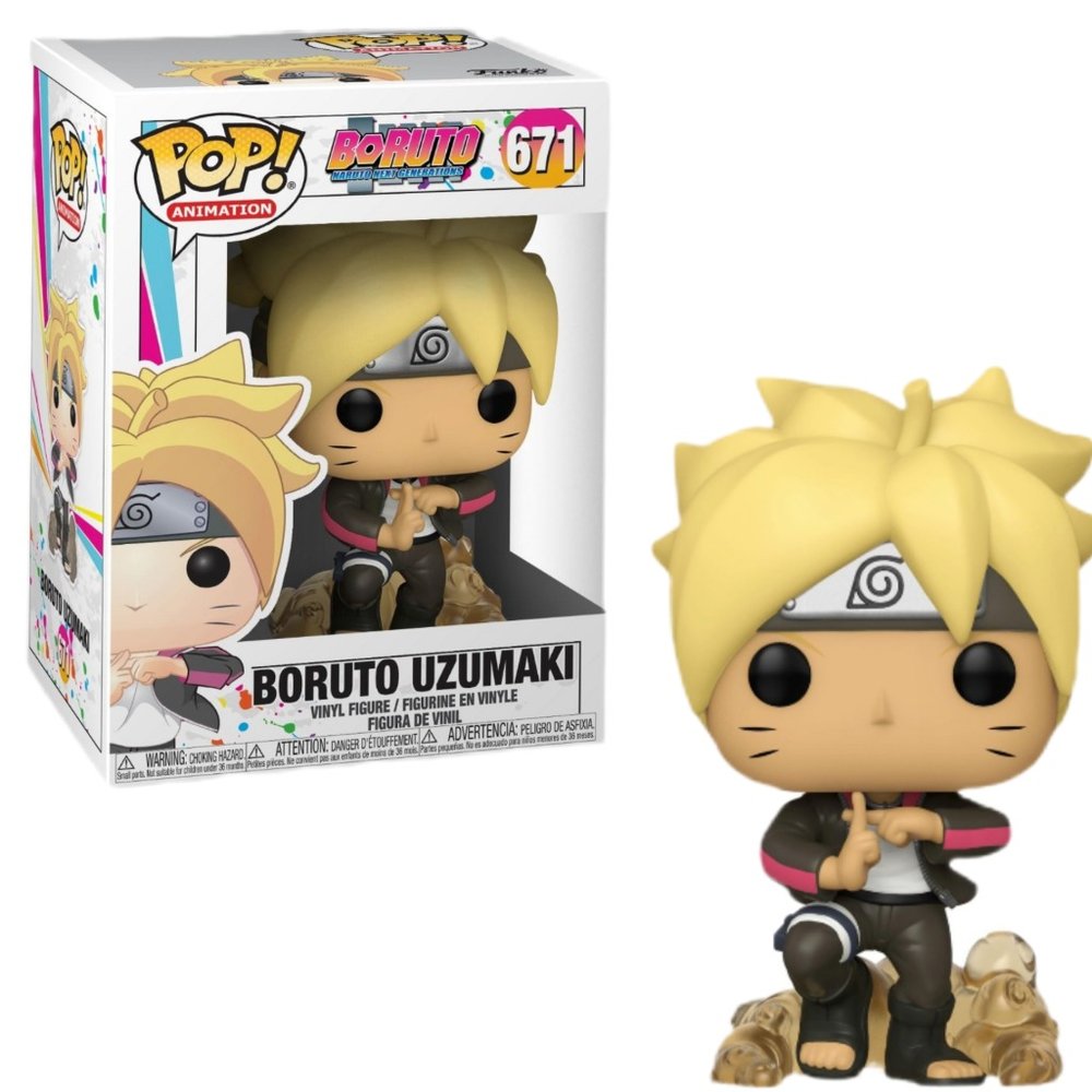 فیگور اورجینال فانکو پاپ شخصیت بوروتو اوزوماکی انیمه ناروتو کد 671| Boruto Uzumaki Naruto Funko pop