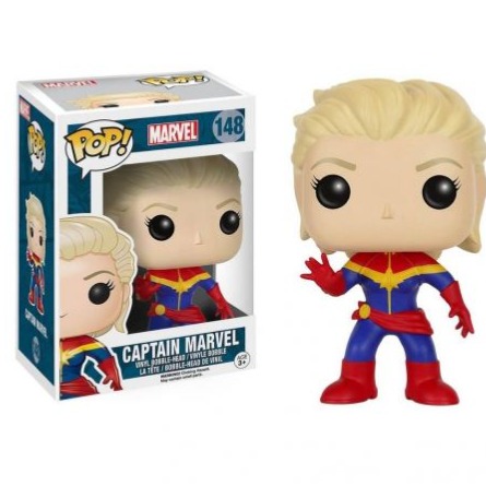 فیگور اورجینال فانکو پاپ شخصیت کاپیتان مارول کد 148| Captain Marvel Funko pop
