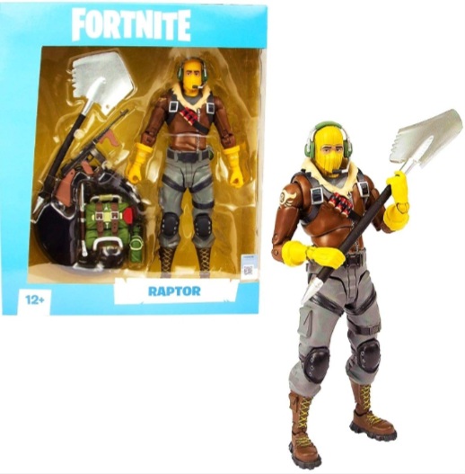 اکشن فیگو RAPTOR از بازی فورتنایت برند مک فارلن - ری فیگور