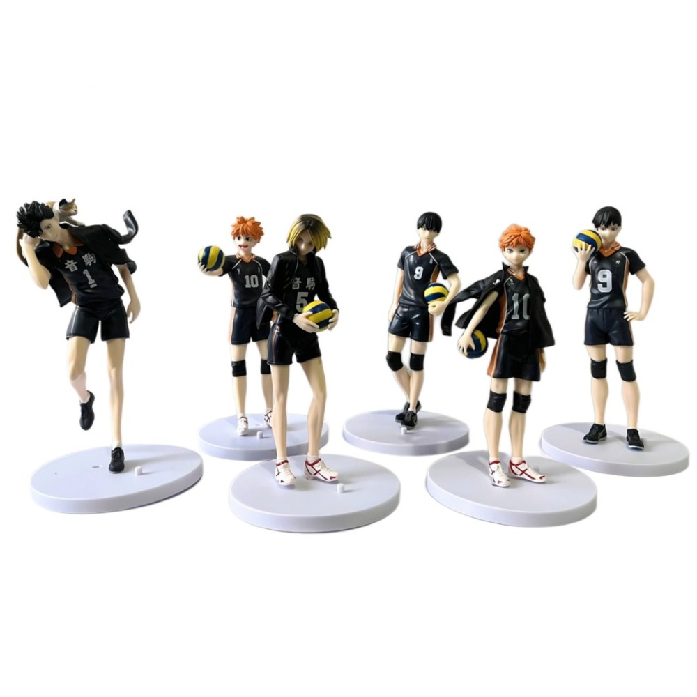 فیگور هایکیو آبشار سرنوشت Haikyu ارتفاع: 17cm ست 6 عددی