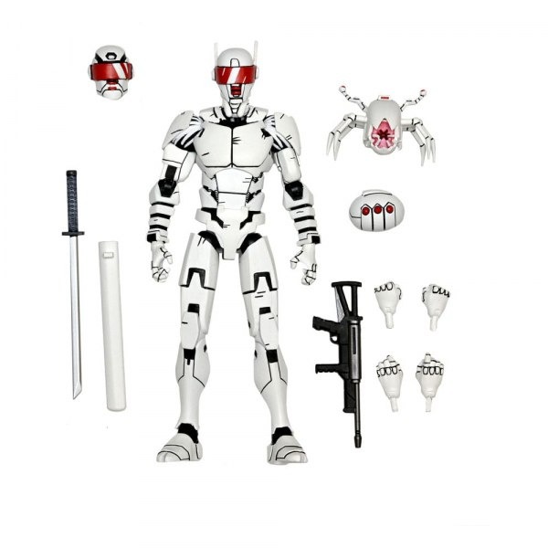اکشن فیگور ELITE SYNJA PATROL BOT ارتفاع 18cm سری THE LAST RONIN برند NECA لاک پشت نینجا