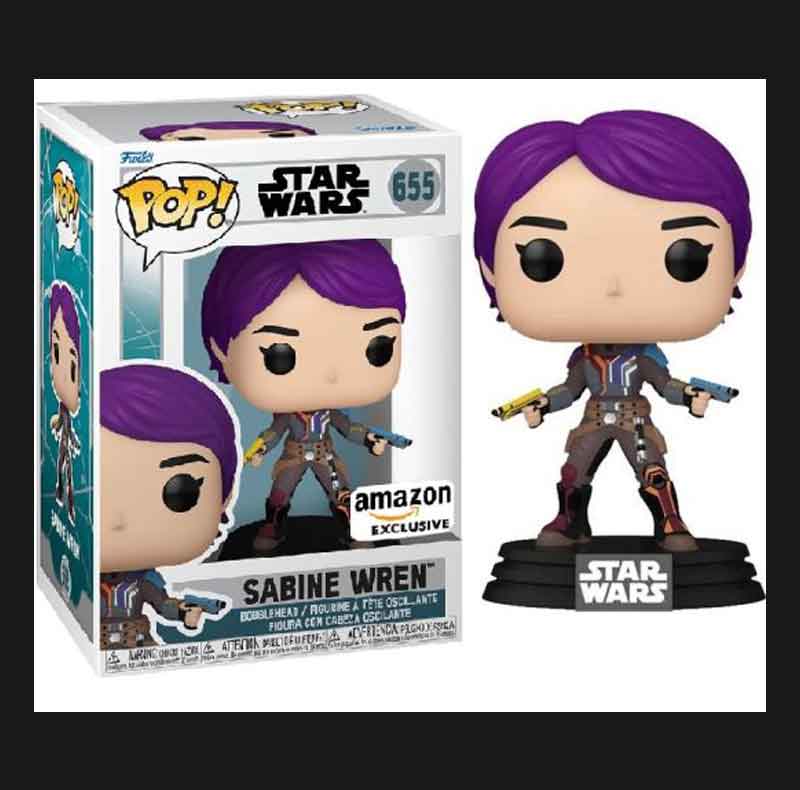 اکشن فیگور فانکو پاپ funko pop starwars sabine wren 655