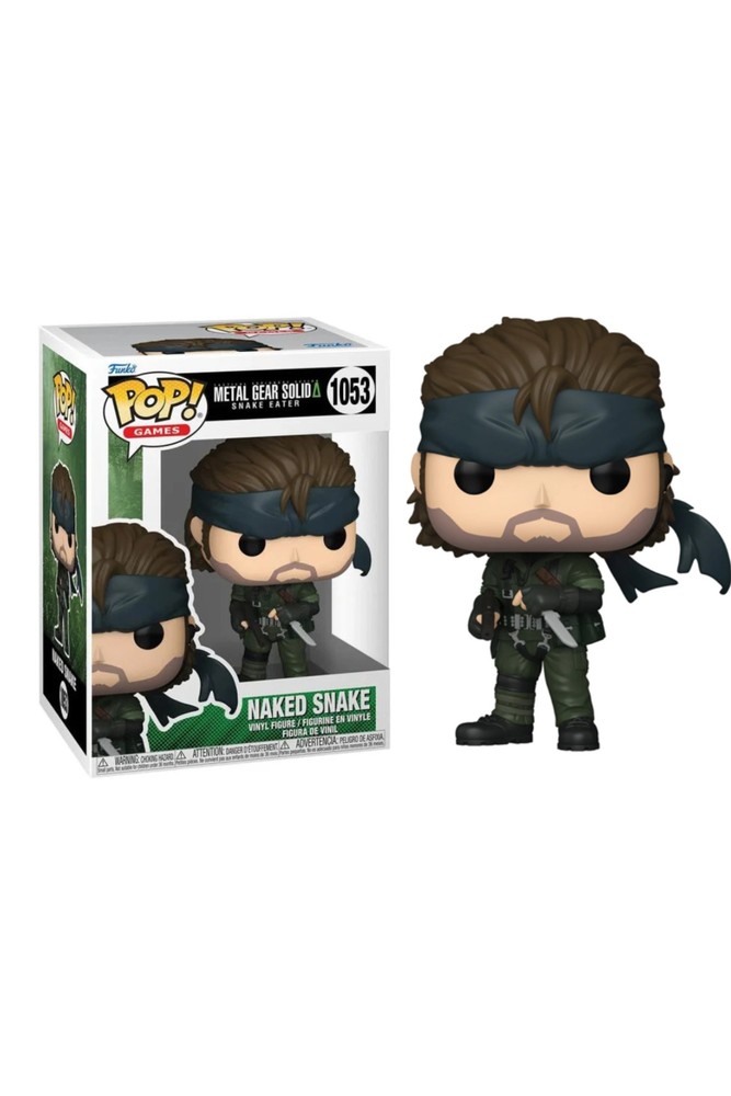 فیگور METAL GEAR SOLID 3: SNAKE EATER POP! بازی شماره 1053 مار برهنه Funko