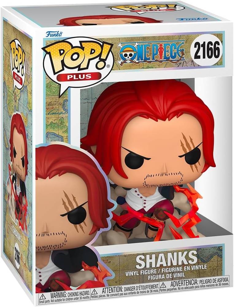 فیگور Funko Pop Plus! انیمیشن One Piece مدل Shanks