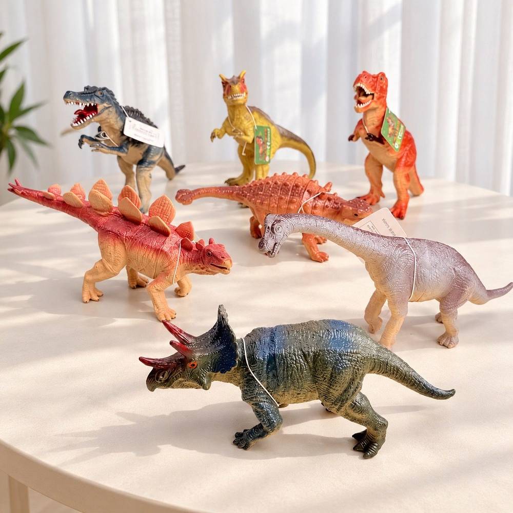 فیگور دایناسور T-Rex سیلیکونی سایز بزرگ