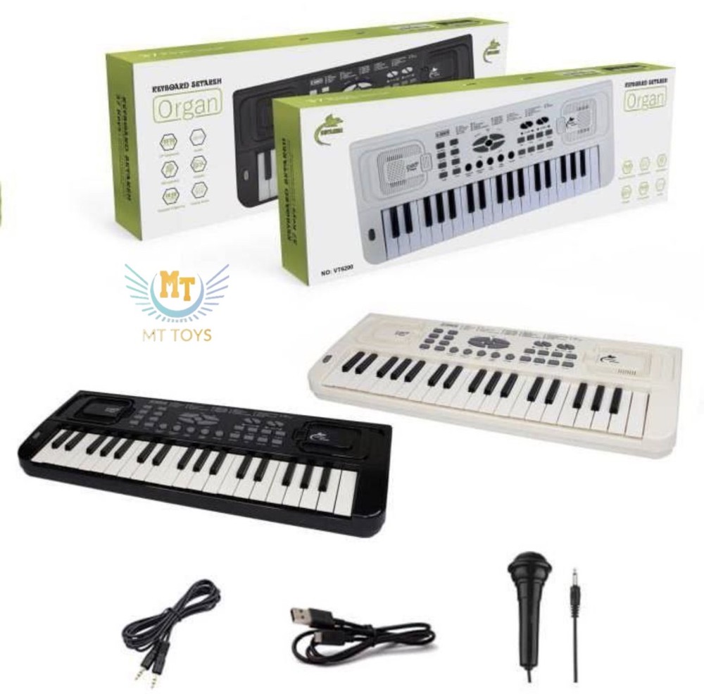 ارگ 37‌ کلید برق/باطری میکروفون/کابلaux/کابلusb کد ۳۴۷۲