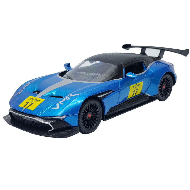 ماشین بازی مدل فلزی موزیکال استون مارتین ASTON MARTIN VULCUN