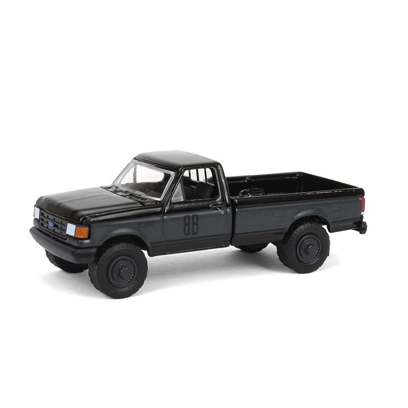 ماکت ماشین وانت گرین‌لایت مدل 1990 Ford F150 XL فلزی در مقیاس 1:64 با حرکت اصطکاکی و طراحی دقیق