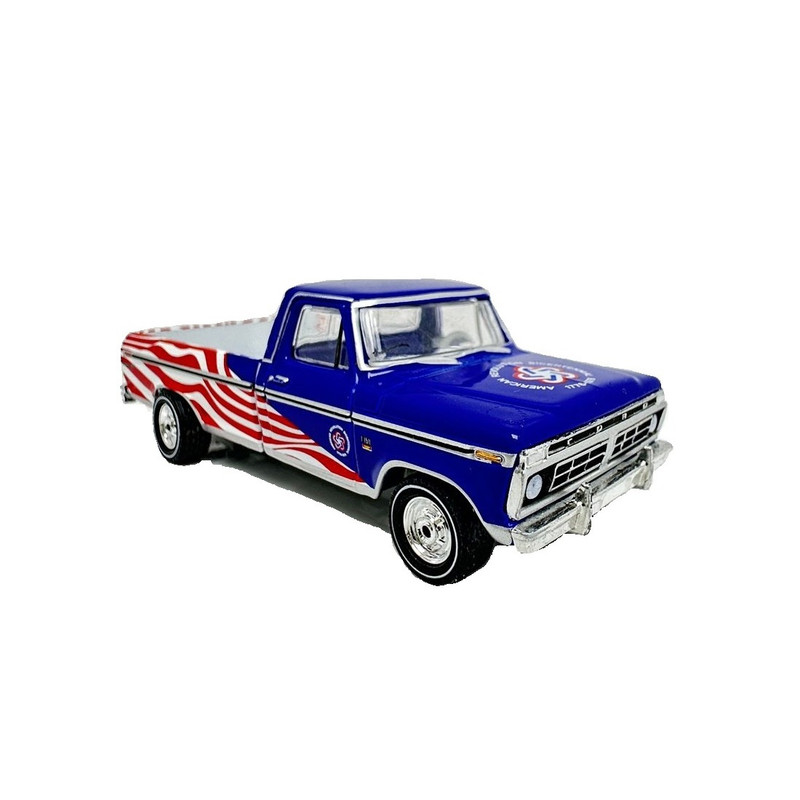 ماکت ماشین بازی گرین‌لایت مدل FORD PICKUP F150 1976 مقیاس 1:64 با حرکت اصطکاکی و طراحی دقیق