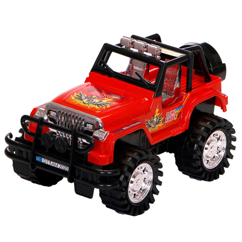 ماشین بازی درج  مدلJeep طرح RED OFFROAD