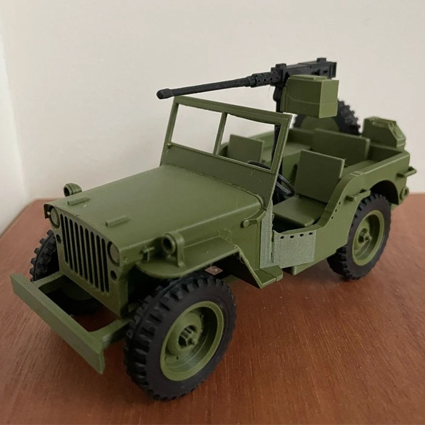 ماکت Jeep Willys MB Army Truck