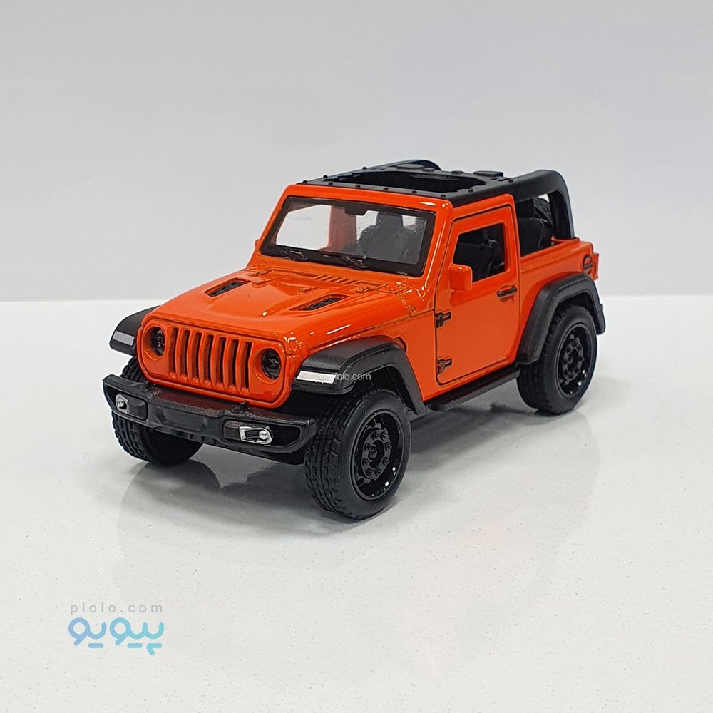 ماشین فلزی جیپ jeep wrangler بدون سقف