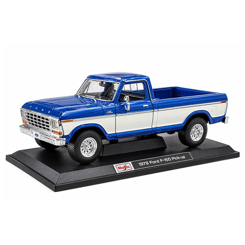 ماکت فورد پیکاپ اف 150 آبی 1979 مایستو Ford F150 pick-up 1979 Maisto مقیاس:1/18