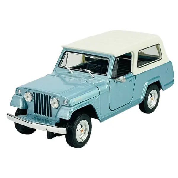 ماکت ماشین فلزی جیپ ویلی Welly مدل 1:24 Jeep Jeepster Commando 1967
