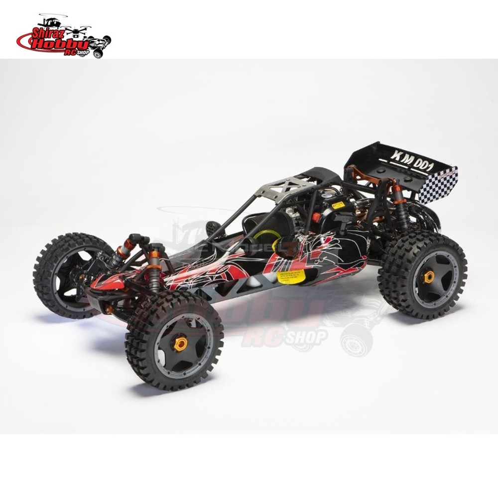 ماشین کنترلی بنزینی باجا کینگ موتور baja 5b king motor (در حد نو )