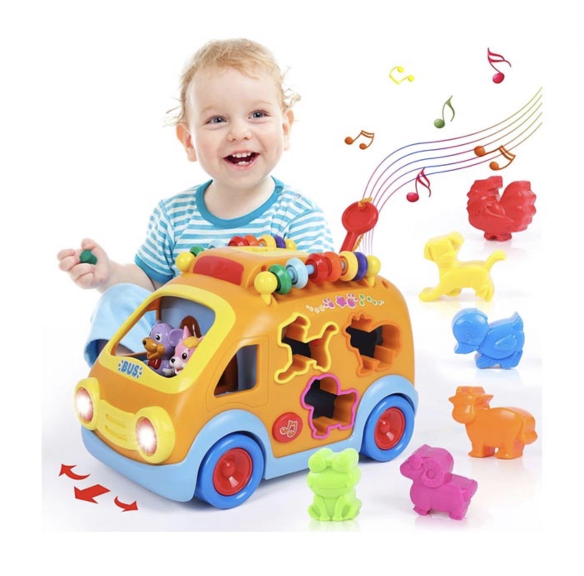 ماشین لگویی موزیکال هولی تویز Hola Toys۸