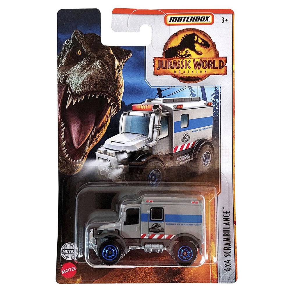 ماشین فلزی matchbox مدل 4×4 Scrambulance