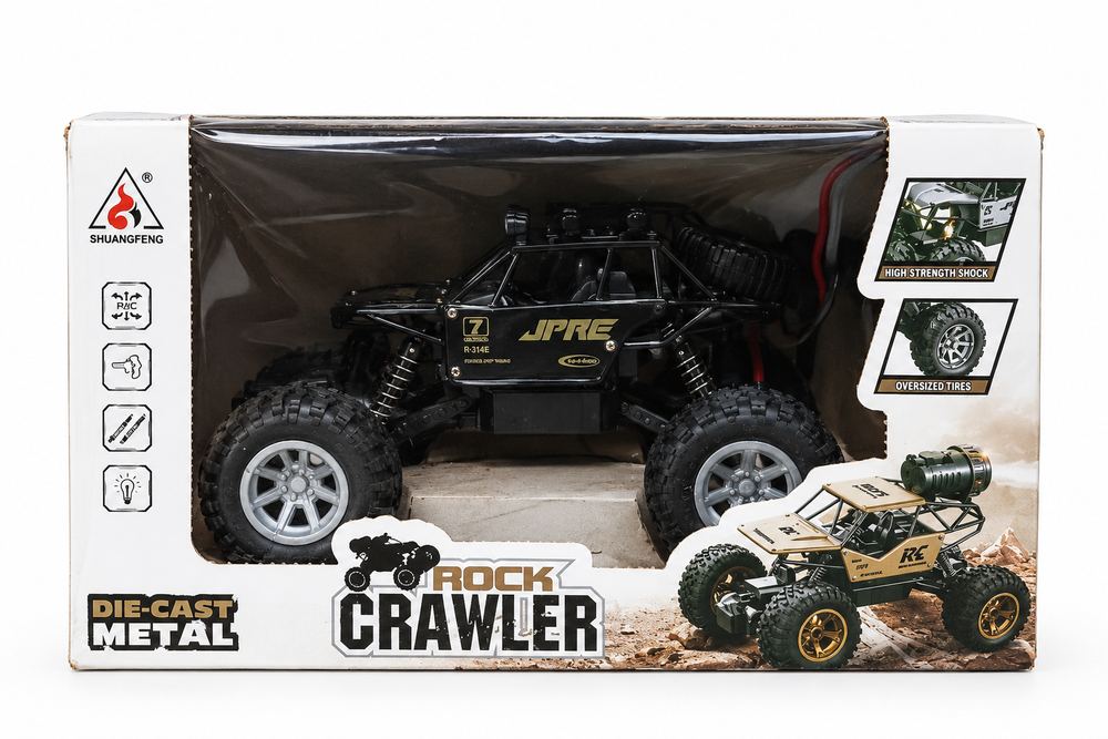 ماشین کنترلی راک کراولر 4×4 مدل Rock Crawler