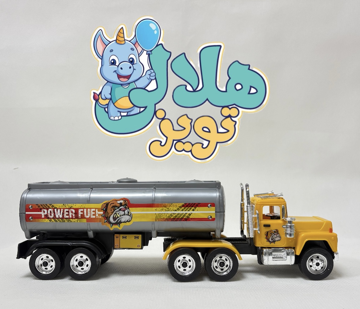 تریلی ماک نفت کش رنگی