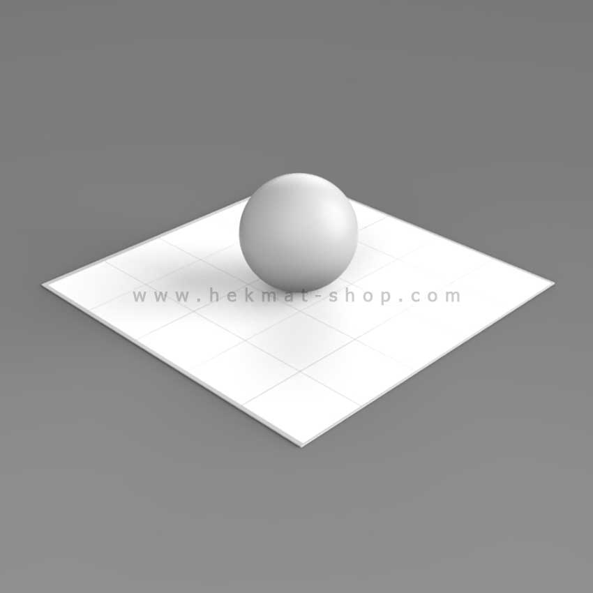 ماکت کیک کروی قطر 10 سانتی متر / ماکت توپی تزیین کیک