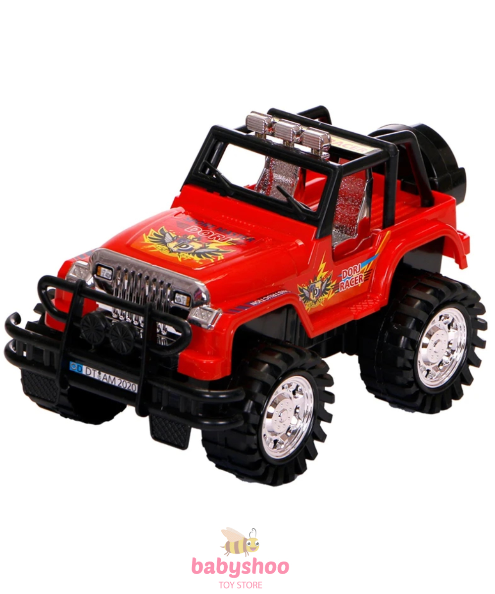 ماشین بازی قدرتی Jeep طرح RED OFFROAD