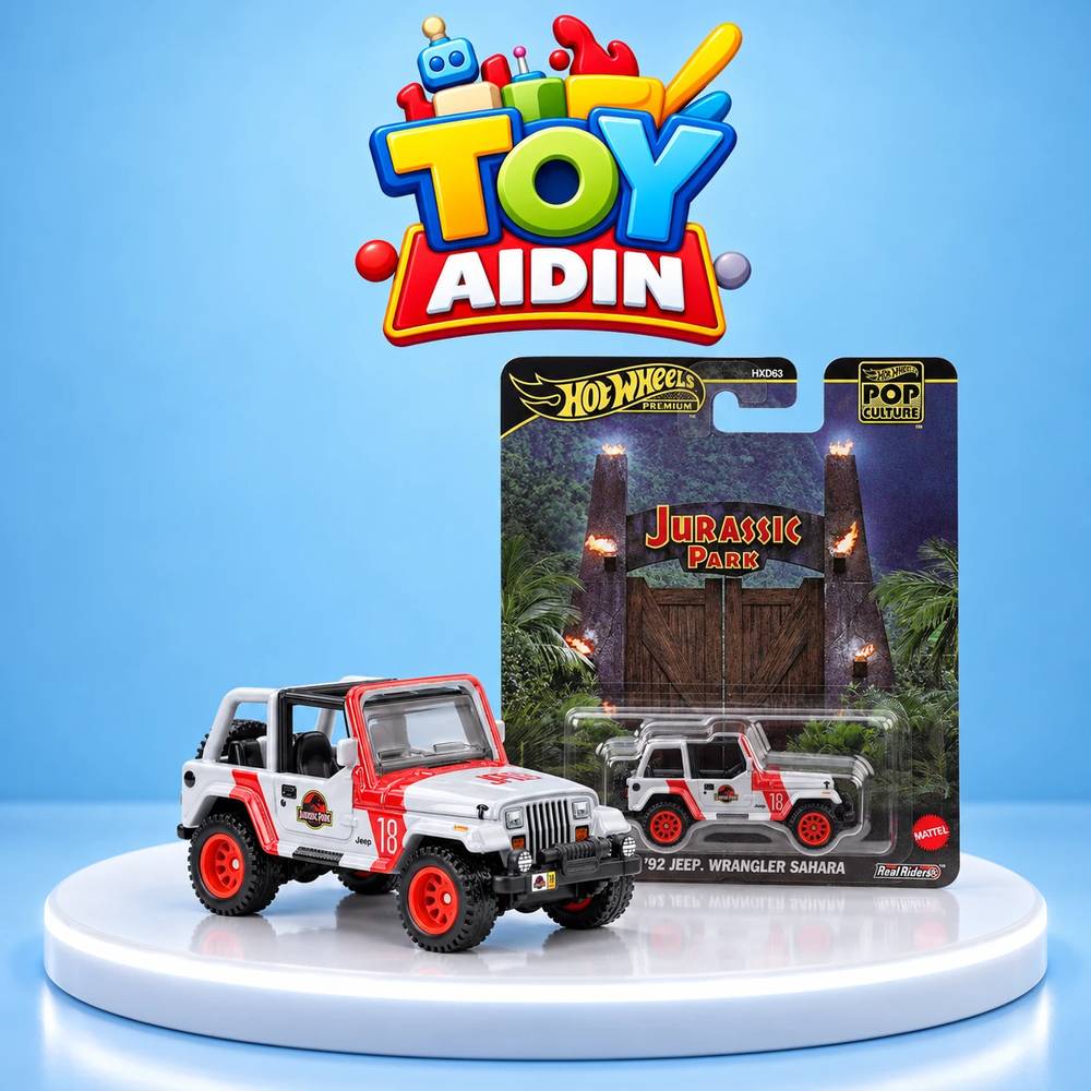 ماکت ماشین هات ویلز مدل JEEP WRANGLER SAHARA