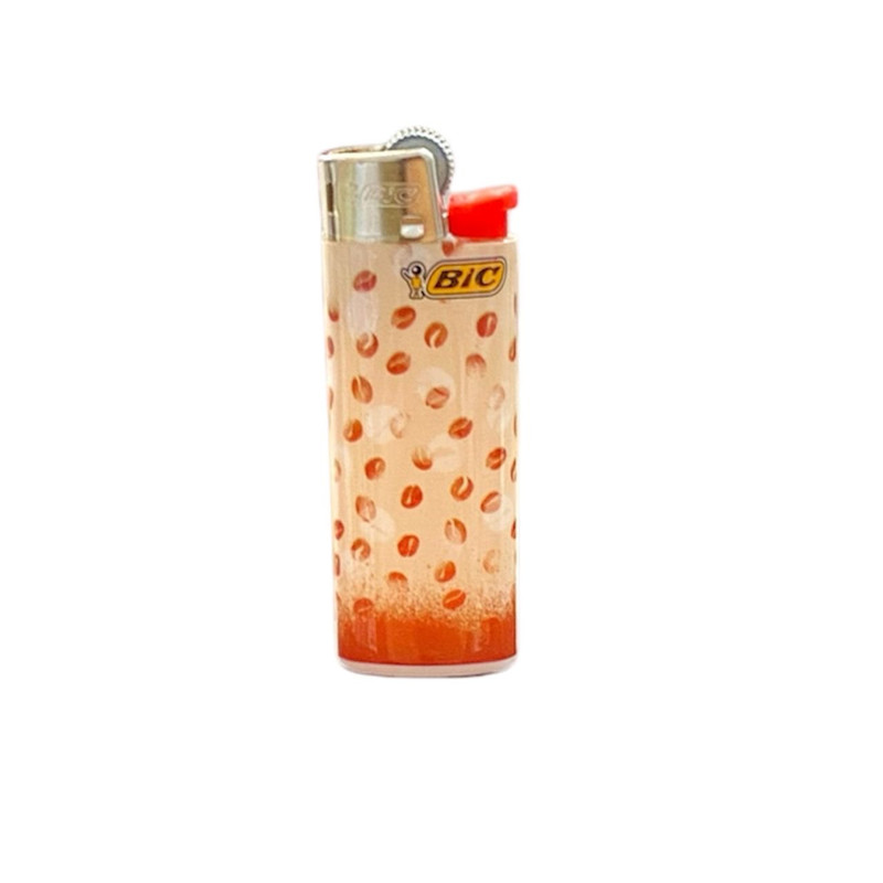 فندک گازی بیک طرح قهوه کد 8-7