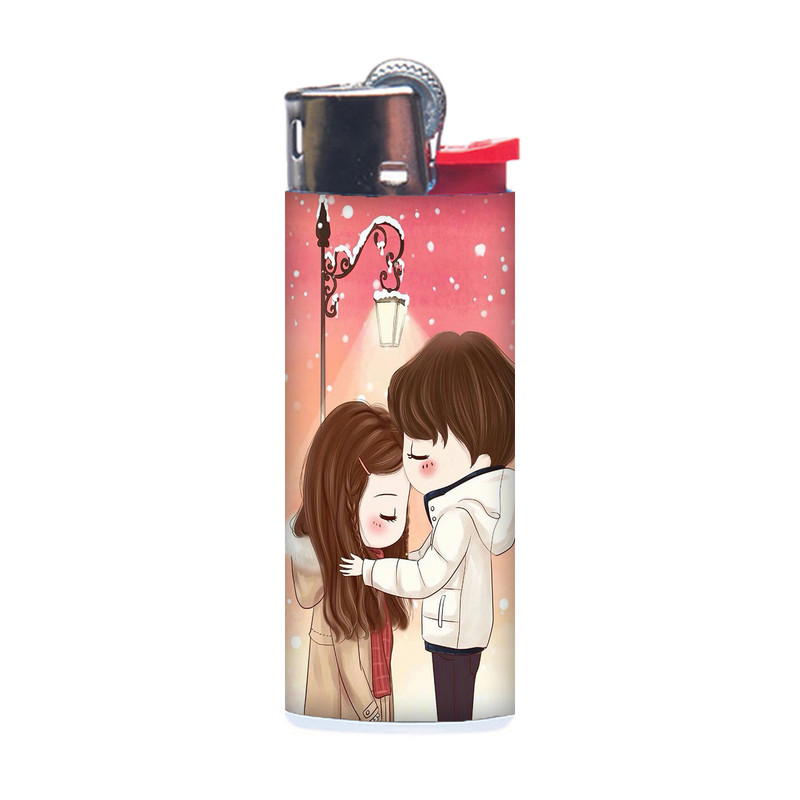 فندک طرح girl and boy کد 1578