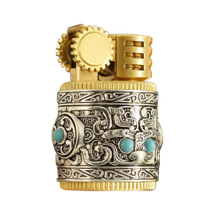 فندک چیف طرح silver and Turquoise