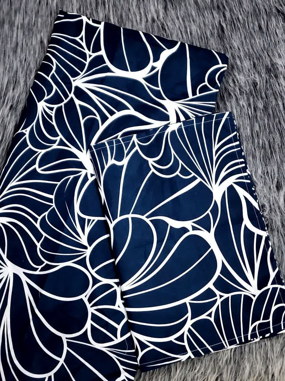 روتشکی تخت دونفره سرمه ی گل سفید