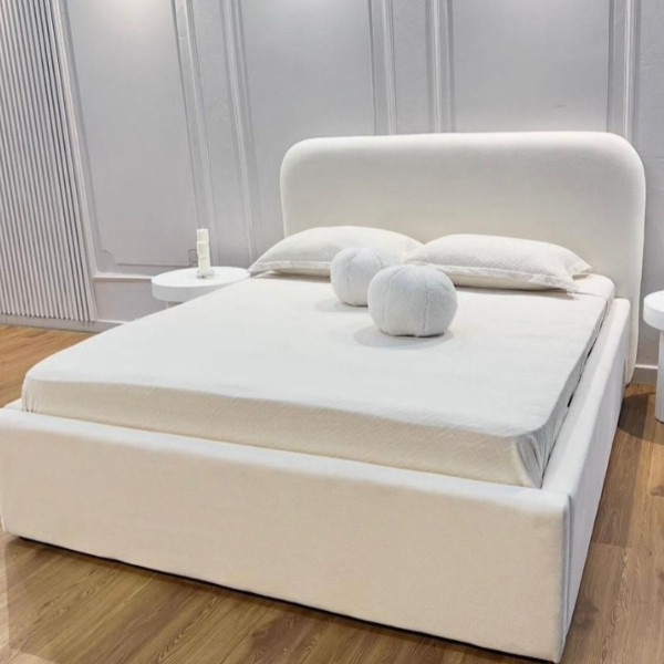 تخت‌خواب دو نفره چوبی مدل تدی سایز 160×200 سانتی‌متر