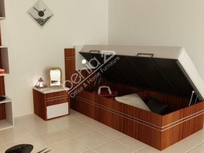 تخت خواب یک نفره ی باکسی