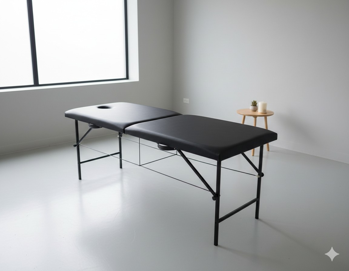تخت مژه چمدونی مدشاپ مدل 60 ساده