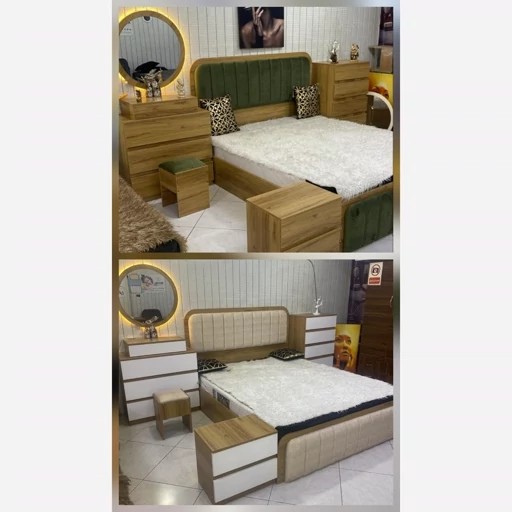 سرویس خواب 2 نفره مدل کارن دکوبازار مدل 735320
