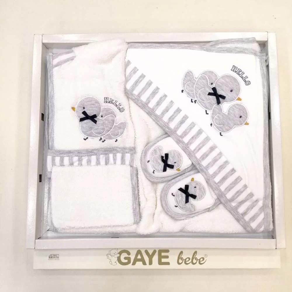سرویس حوله Gaye bebe طرح جوجه