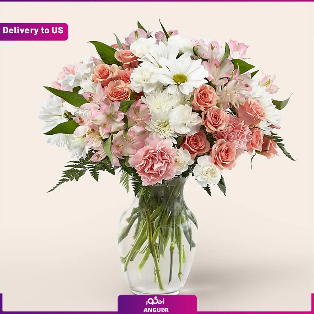 (Delivery to USA) Blush Crush Bouquet
