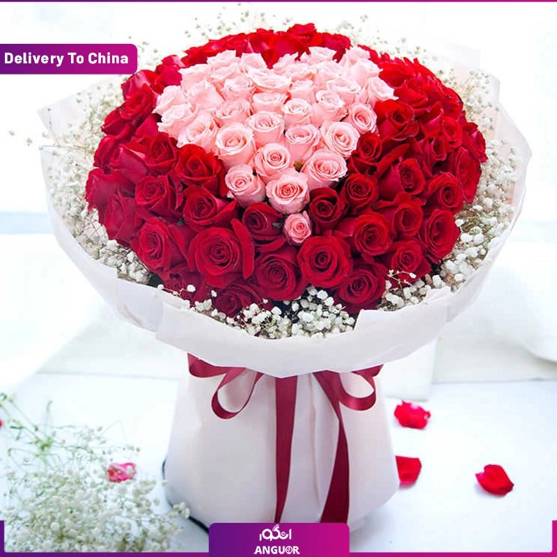 bouquet of roses (Delivery in China)