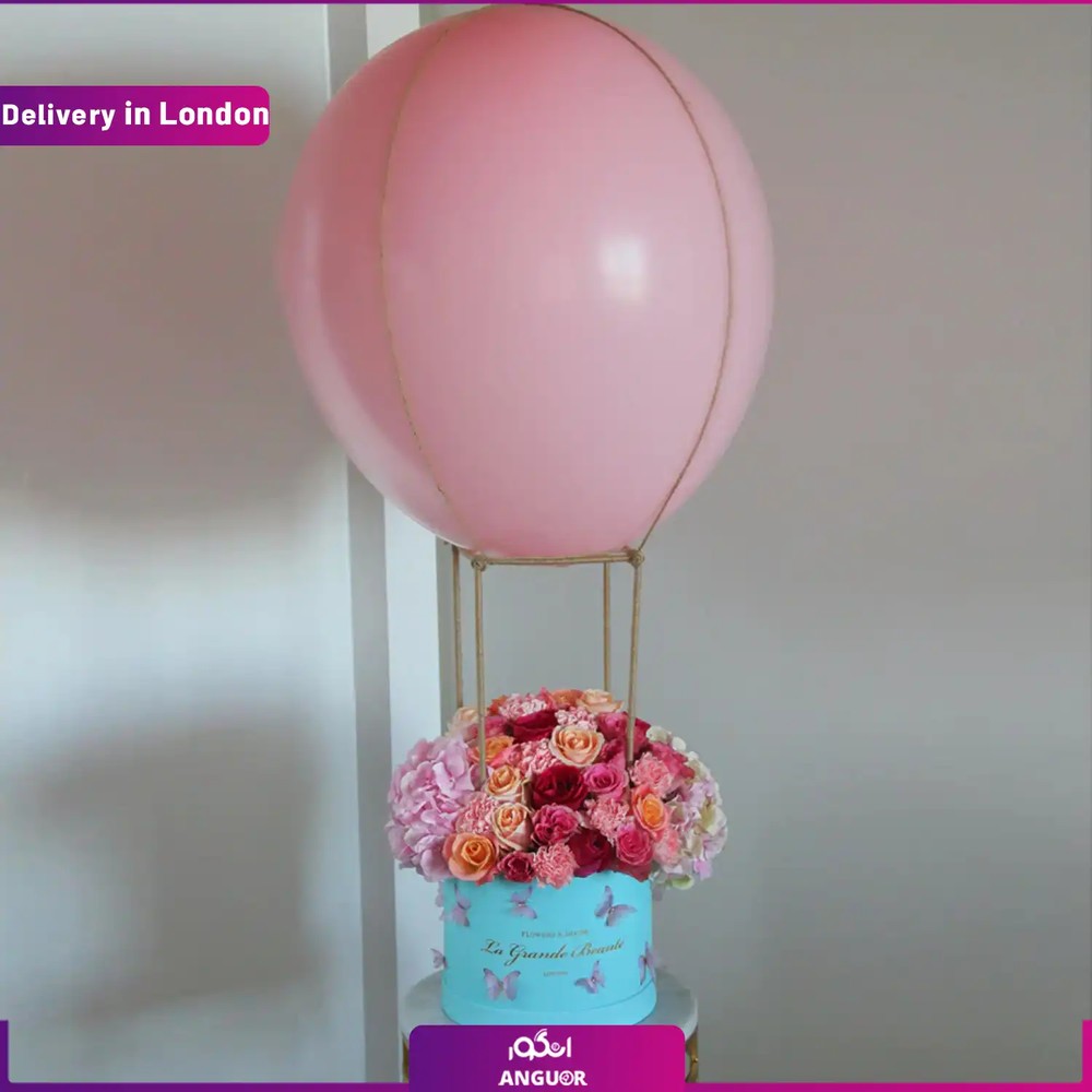 PINK DREAMS BALLOON (Delivery to UK)