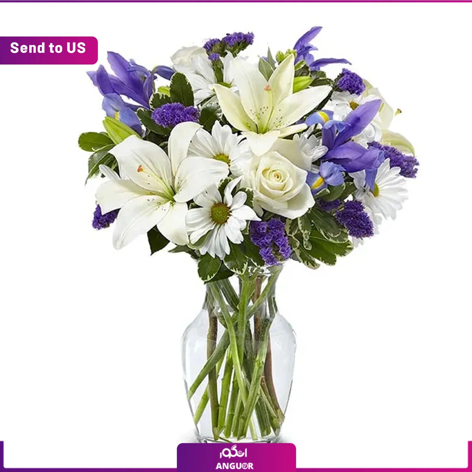 (Delivery to USA) Condolences Bouquet