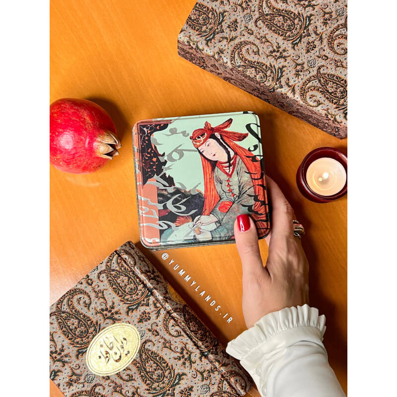 باکس آجیل هدیه جانا (متال باکس)