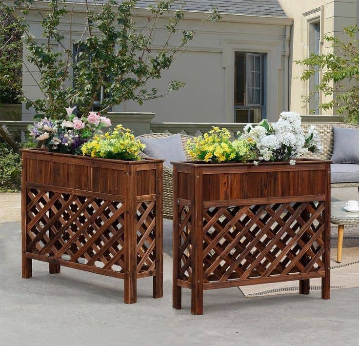 باکس گل چوبی کد 712