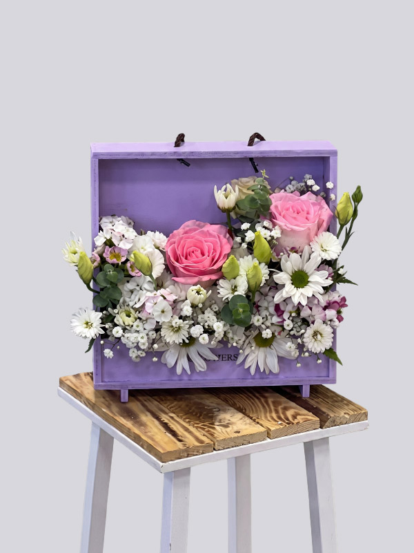 باکس گل جعبه یاس