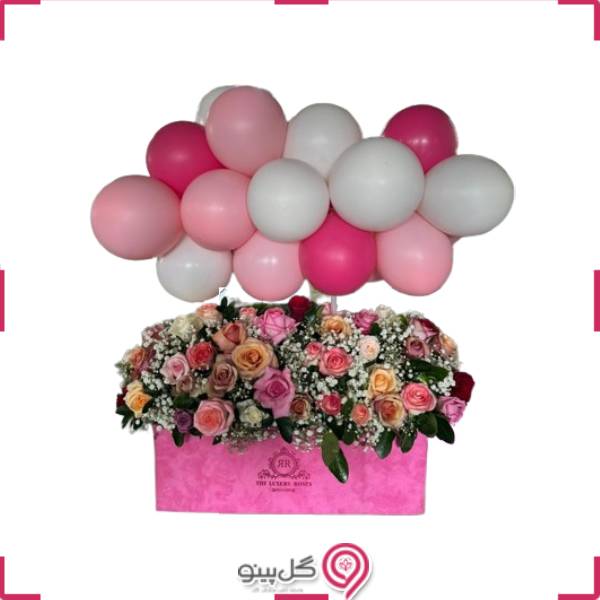 باکس گل لاکچری luxury flower box